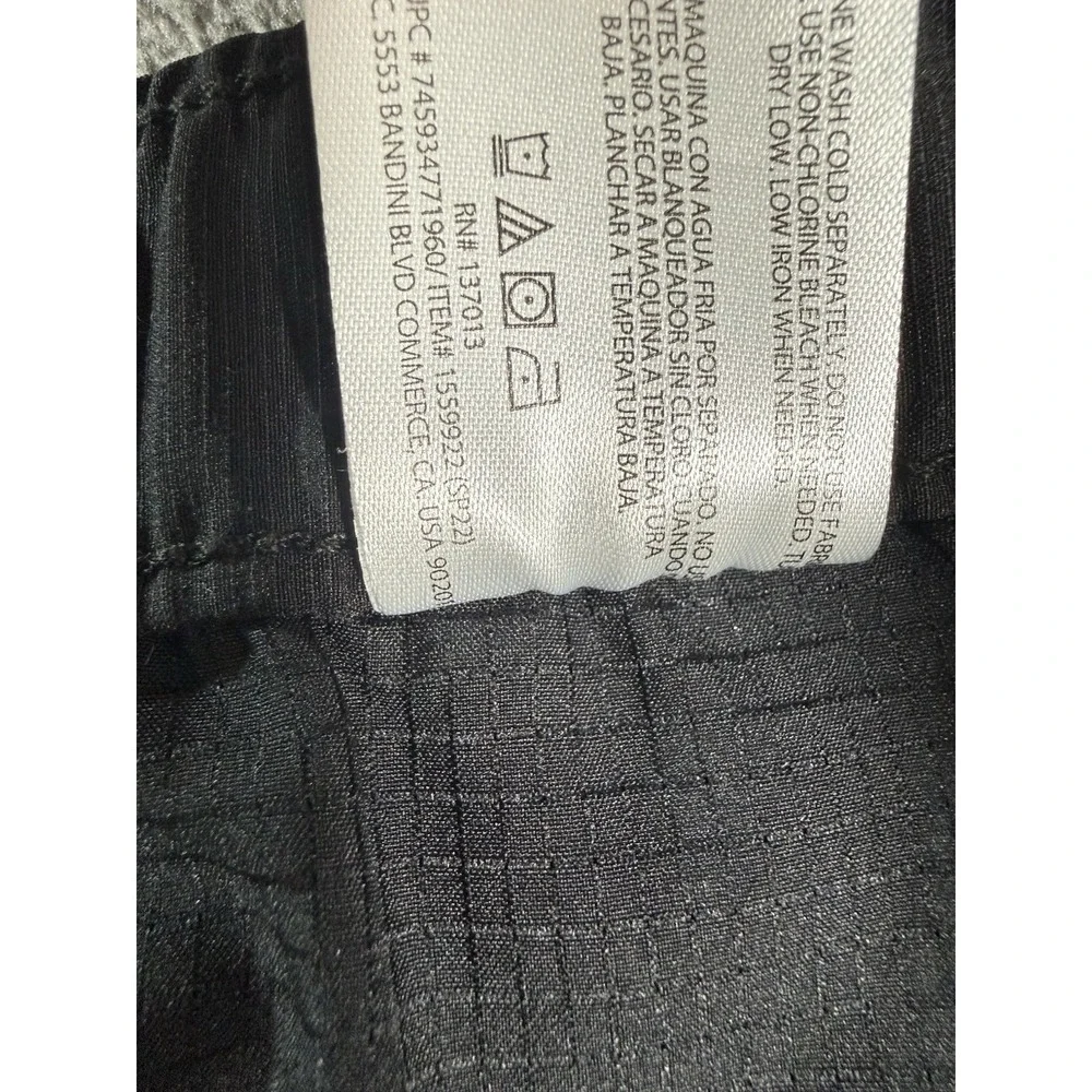 Banana Republic Shorts Mens 36 Black Flat Front Chino Casual
